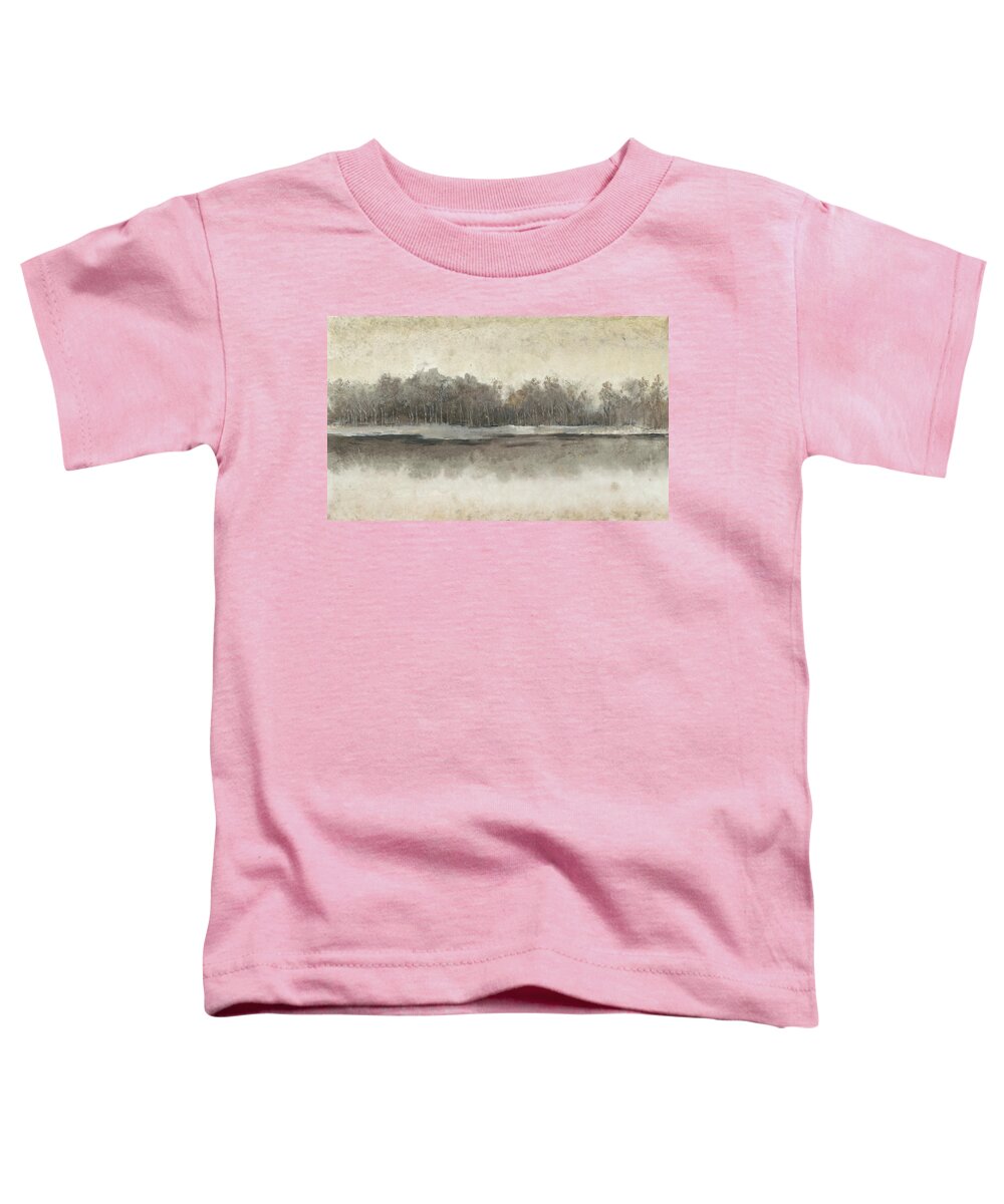 Landscapes Toddler T-Shirt featuring the painting Edgewater I #1 by Tim Otoole