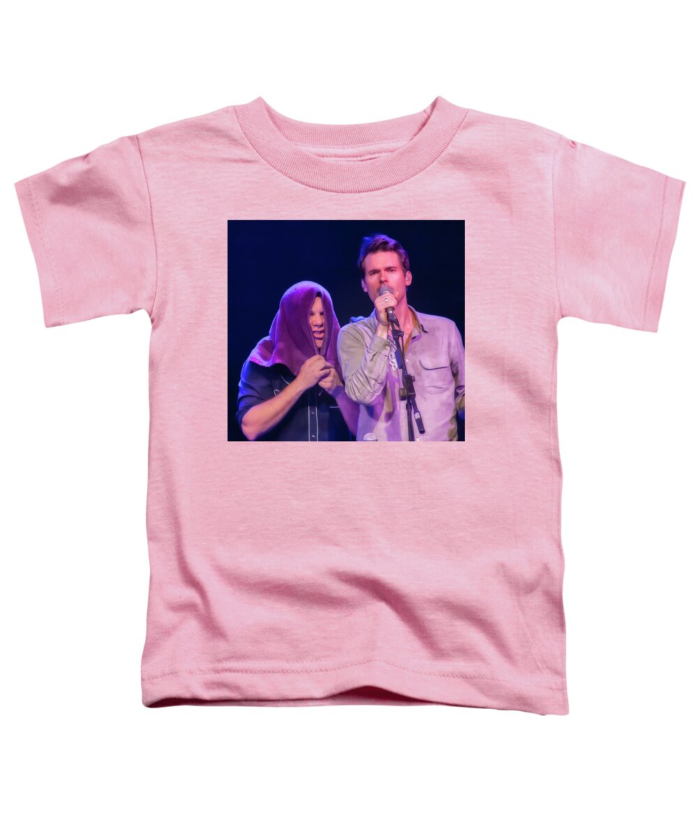 Ketch Secor Toddler T-Shirt featuring the photograph Ketch Secor and Cory Younts #1 by Micah Offman