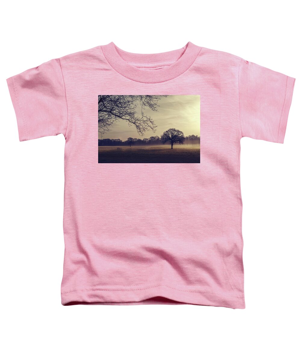 Landscape Toddler T-Shirt featuring the photograph Morning Haze #1 by Svetlana Sewell