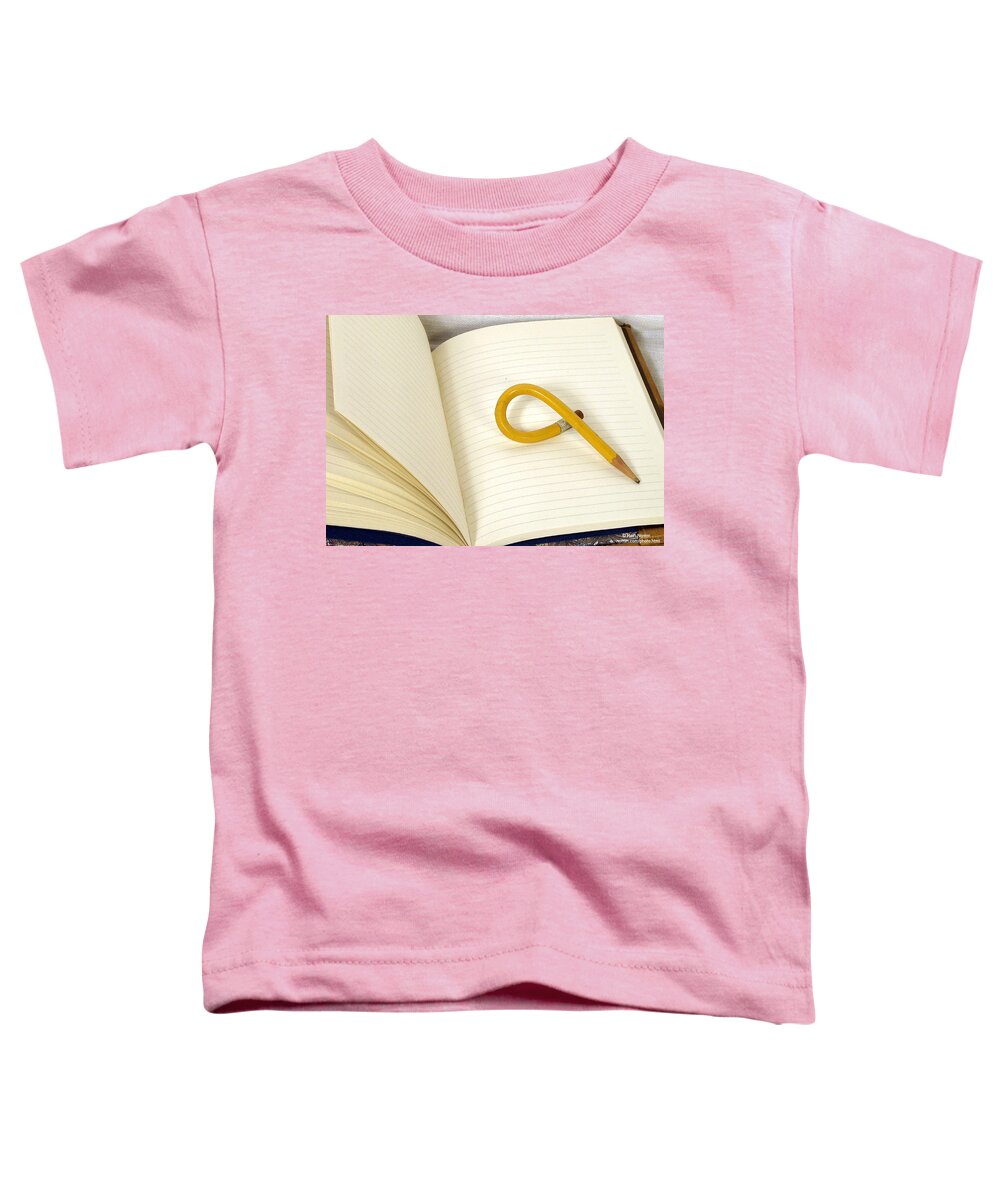  Toddler T-Shirt featuring the photograph Writer's Block #1 by Rein Nomm