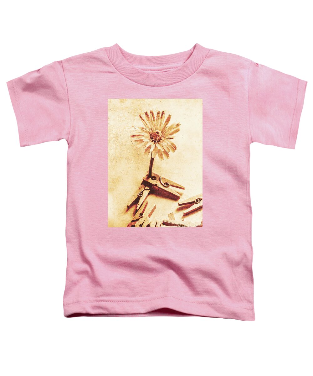 Shabby Toddler T-Shirt featuring the photograph Aging springs by Jorgo Photography