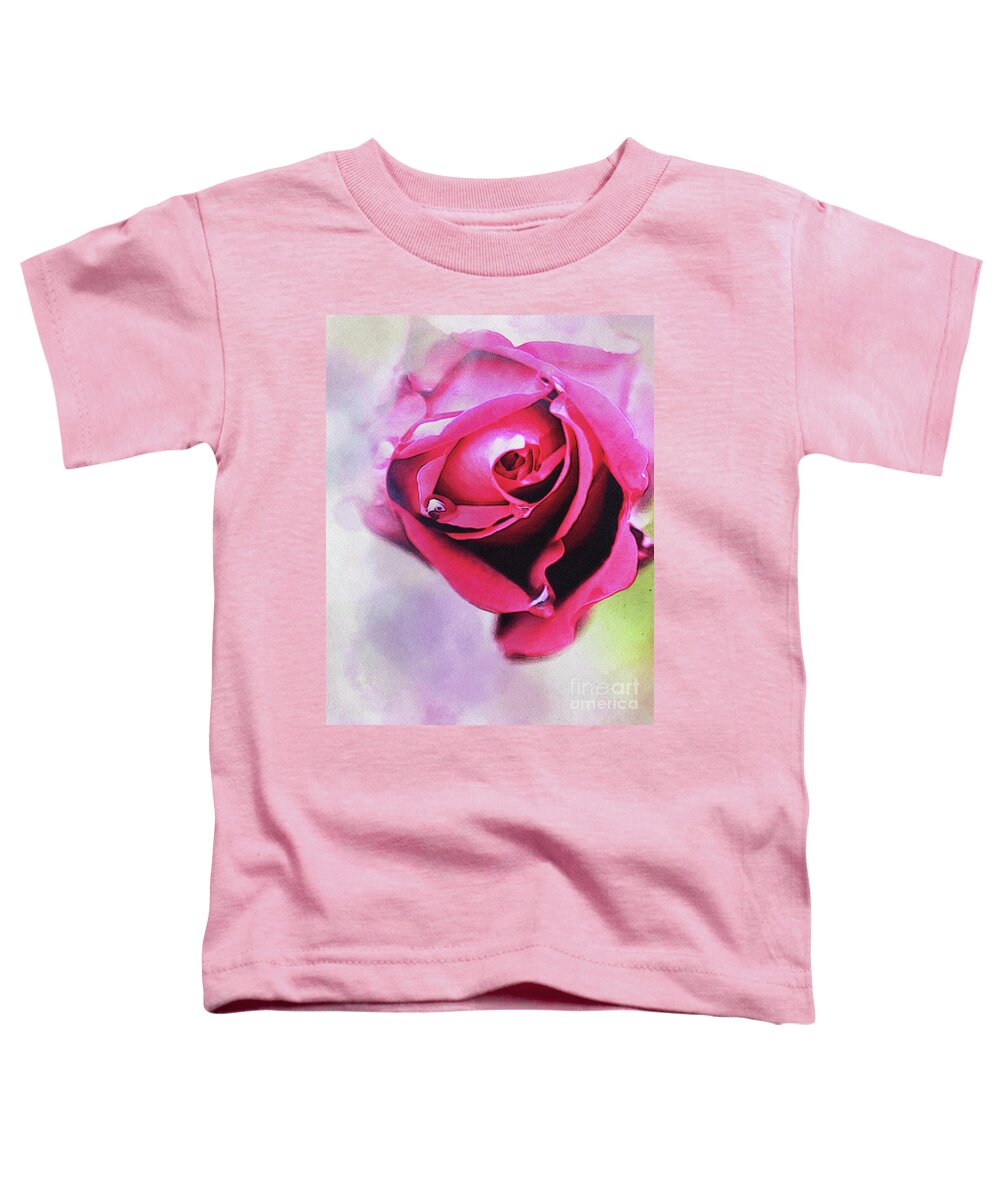 Digital Photography Toddler T-Shirt featuring the digital art Beauty by Tracey Lee Cassin