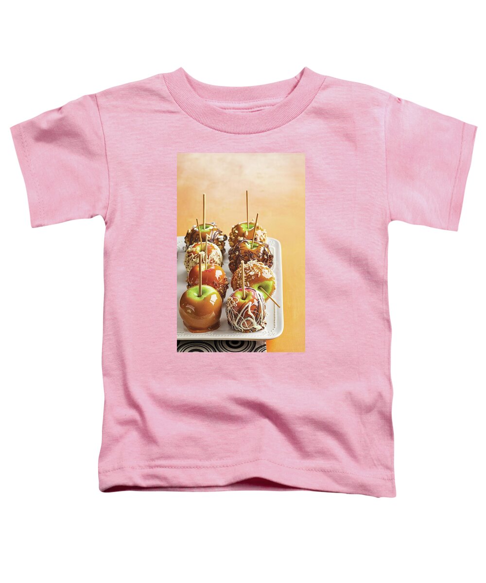 Caramel Toddler T-Shirt featuring the photograph Festive fall delight by Cuisine at Home