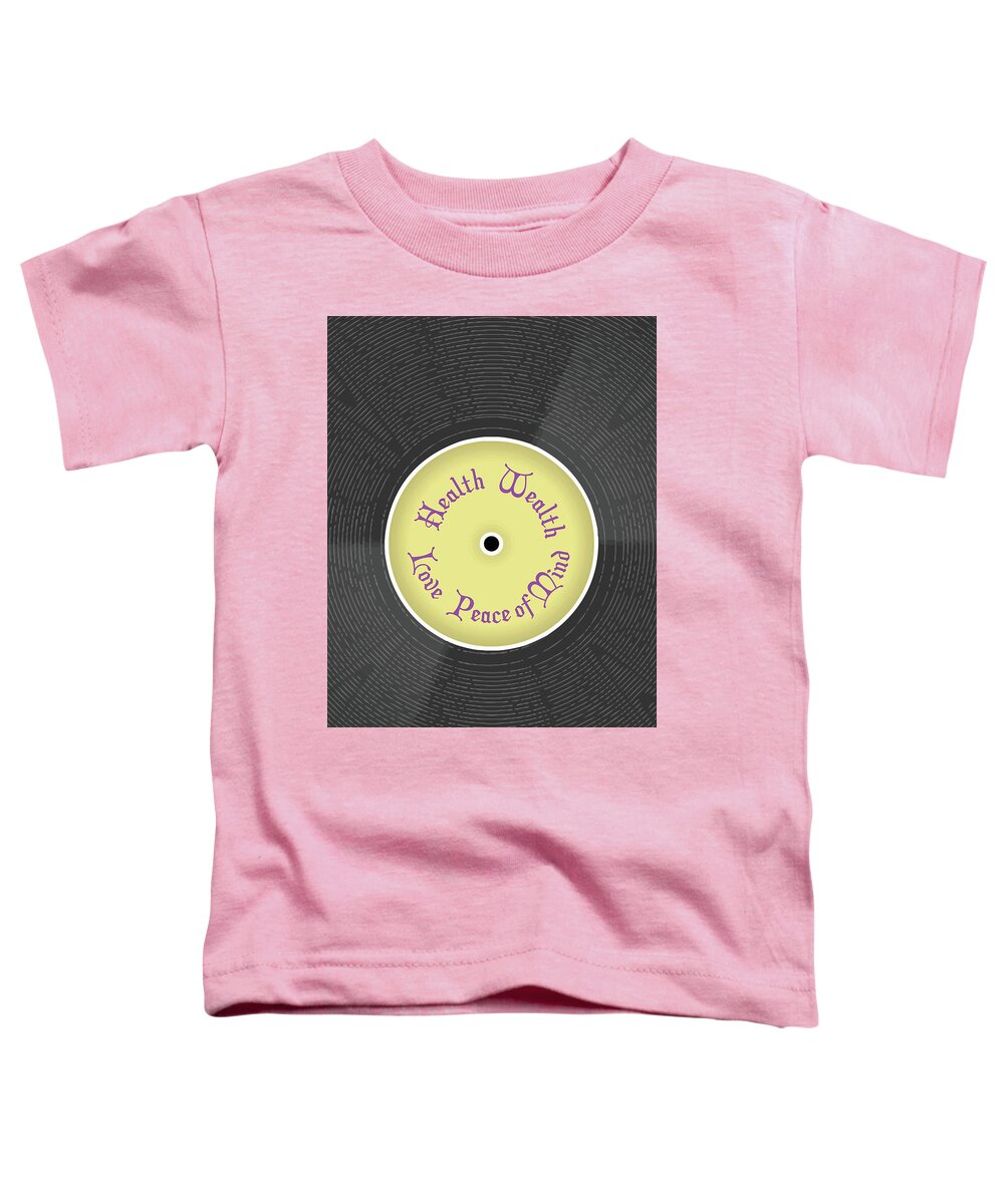  Toddler T-Shirt featuring the digital art for Dyana by Scheme Of Things Graphics
