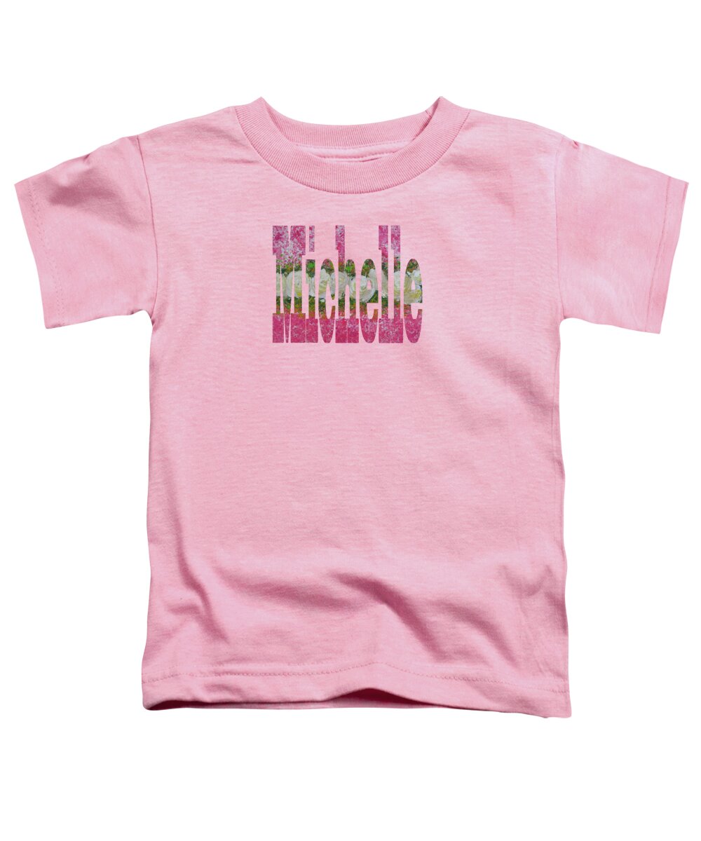 Michelle Toddler T-Shirt featuring the digital art Michelle by Corinne Carroll