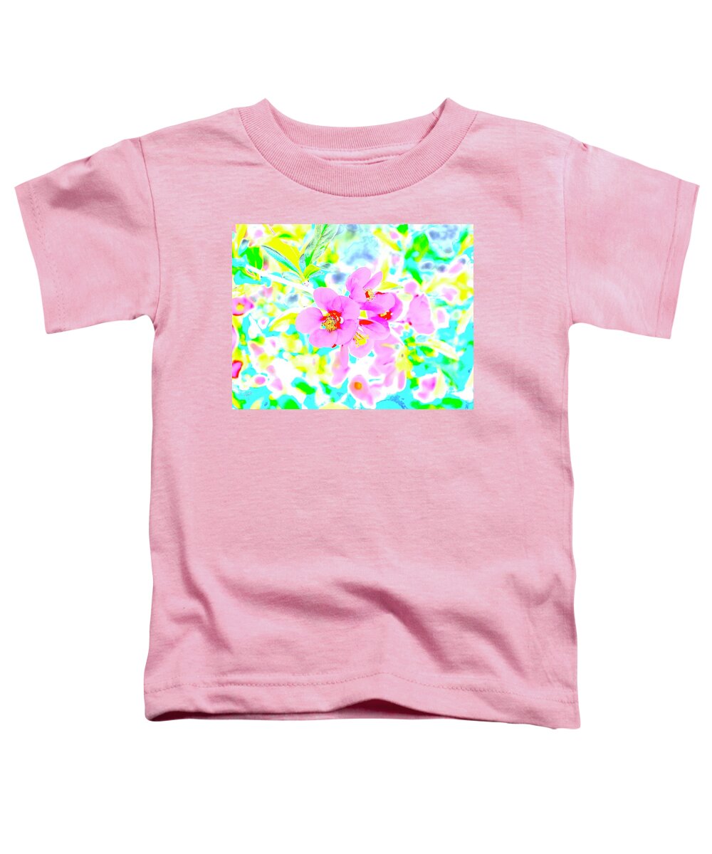 Abstract Toddler T-Shirt featuring the photograph Nature Is Abstract 1 by Alida M Haslett
