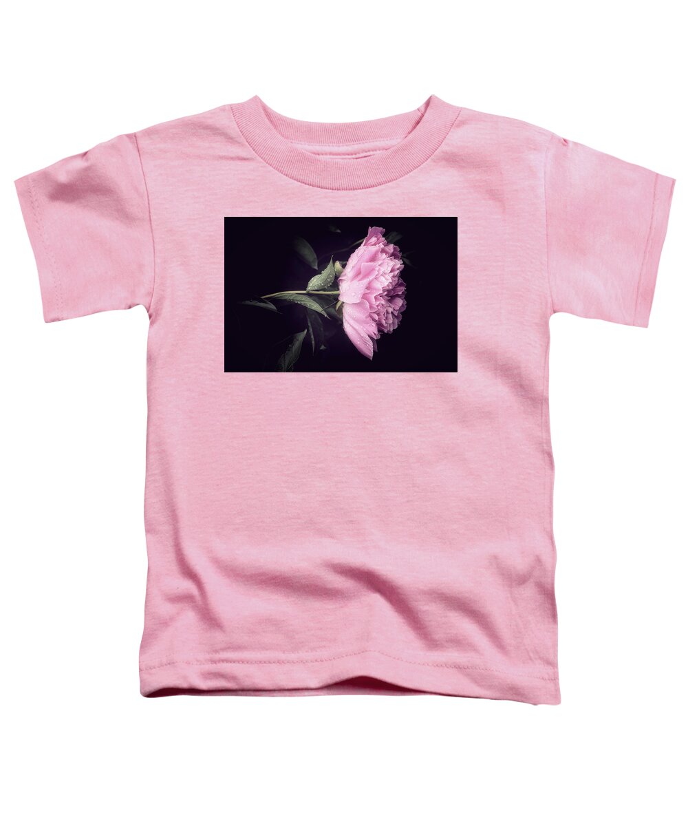 Peony Toddler T-Shirt featuring the photograph No Hesitation by Philippe Sainte-Laudy