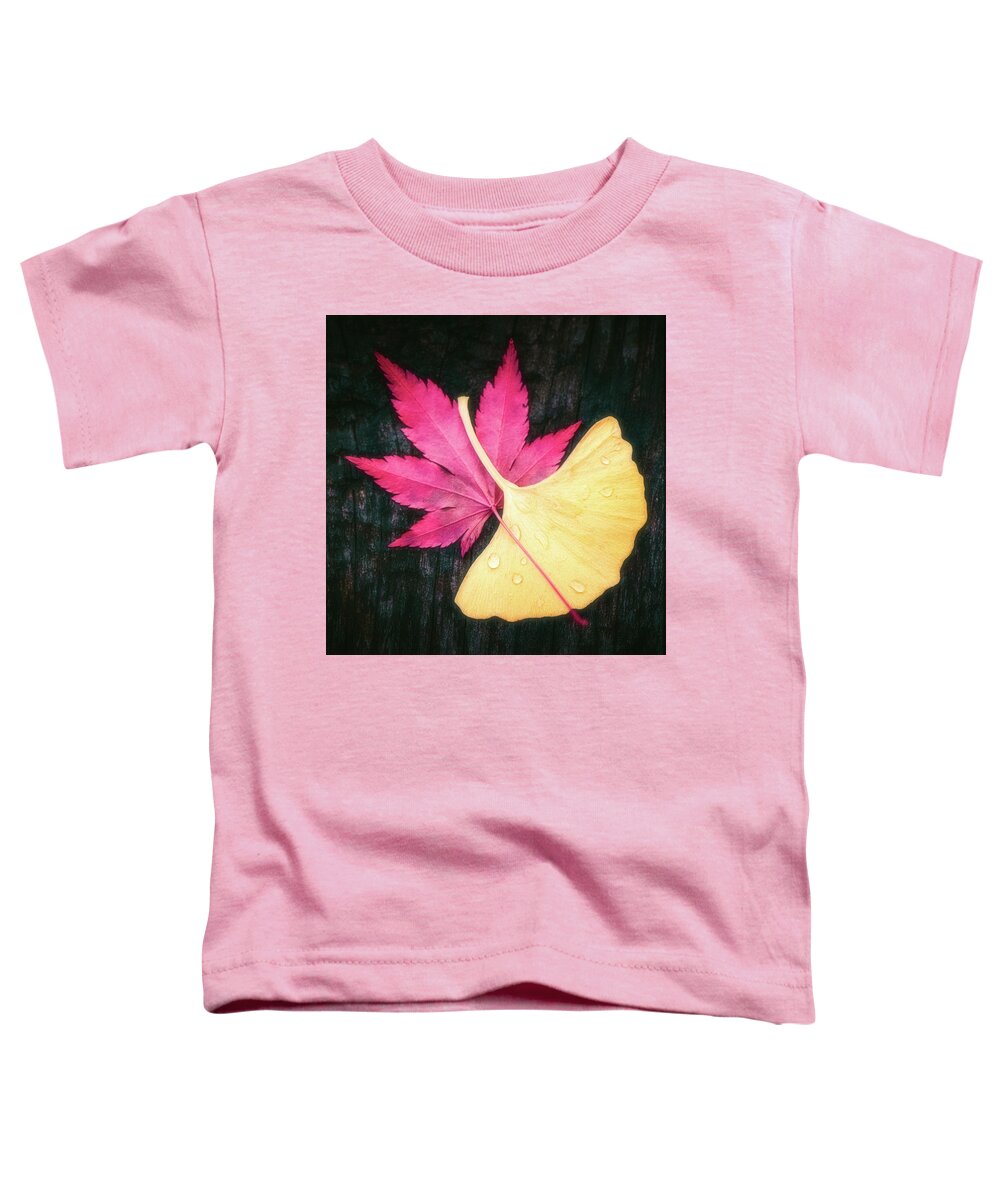 Autumn Toddler T-Shirt featuring the photograph Red and Yellow by Philippe Sainte-Laudy