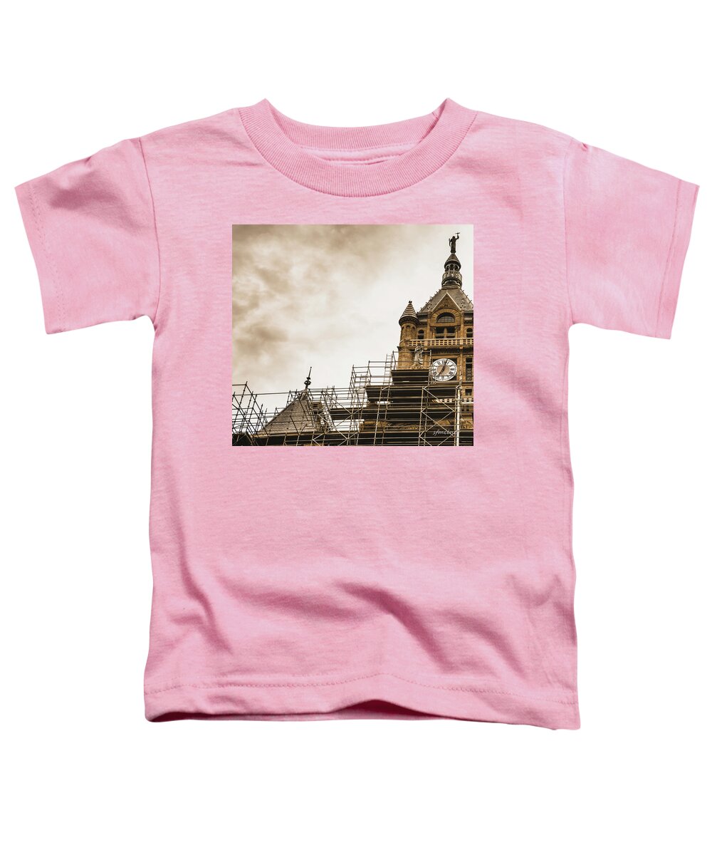 Buildings Toddler T-Shirt featuring the photograph Remodeling The Past by Steven Milner
