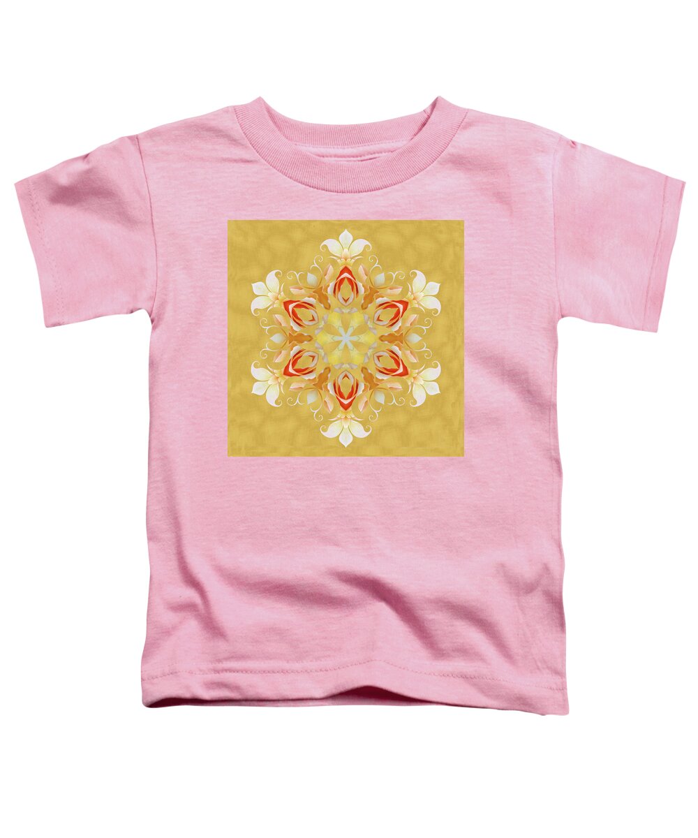 Yellow Rose Toddler T-Shirt featuring the photograph Rose by Minnie Gallman