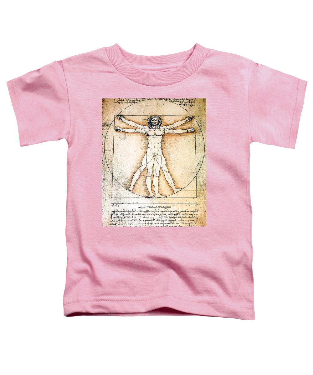 Vitruvian Man Toddler T-Shirt featuring the photograph Vitruvian Man by Tito Slack