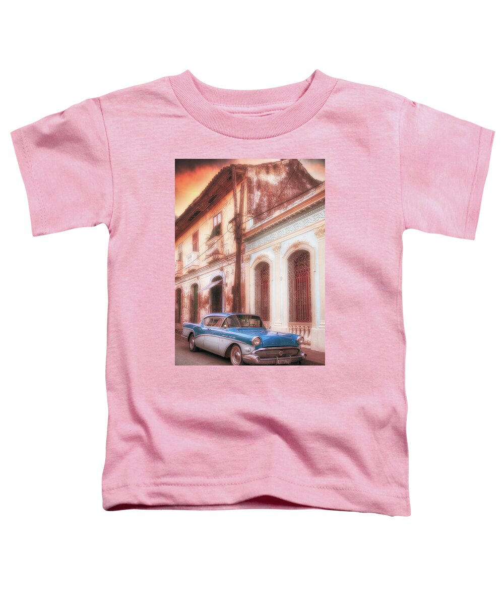 American Toddler T-Shirt featuring the photograph Buick Century 57 by Micah Offman