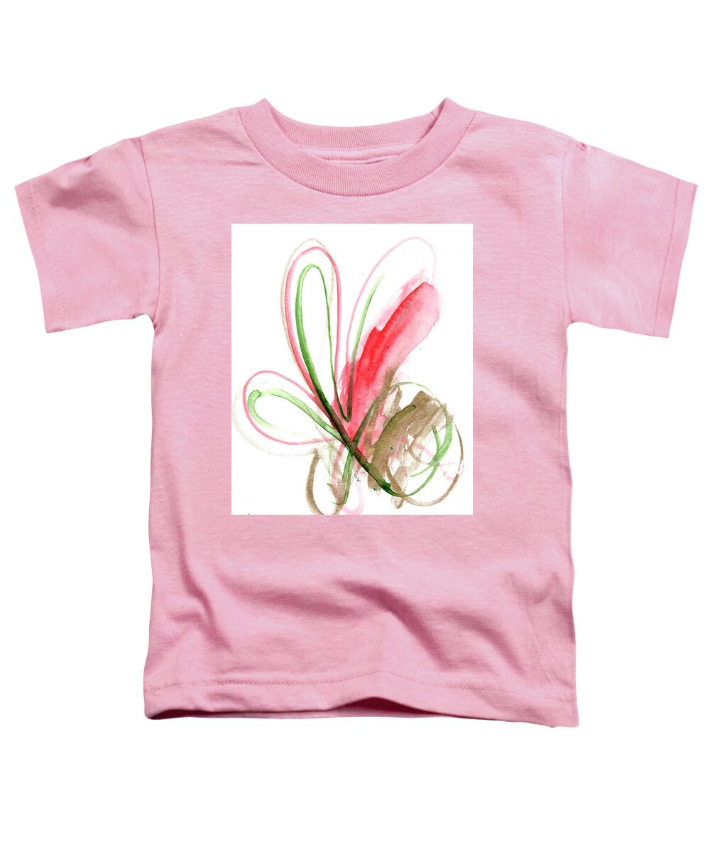 Christmas Toddler T-Shirt featuring the painting Christmas Card 26 by Katrina Nixon