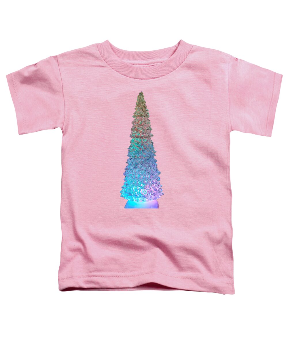 Tree Toddler T-Shirt featuring the photograph Christmas Tree Glow by Donna Brown