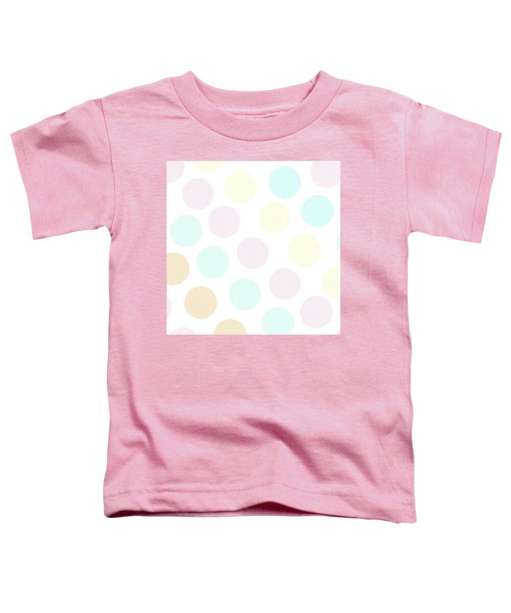 Card Toddler T-Shirt featuring the photograph Easter Polka Dots by Amelia Pearn
