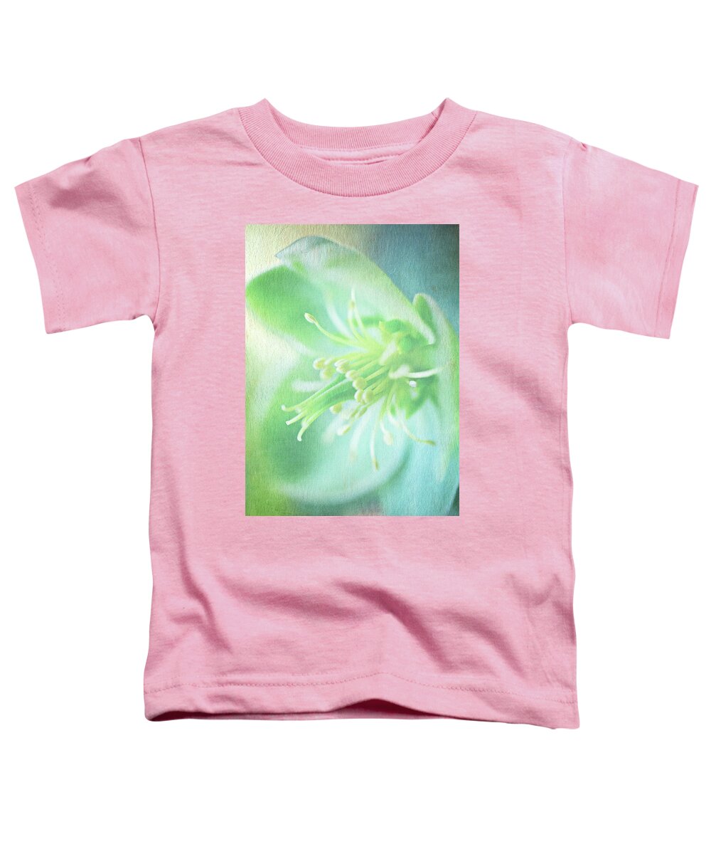 Photography Toddler T-Shirt featuring the digital art Exquisite Hellebore by Terry Davis