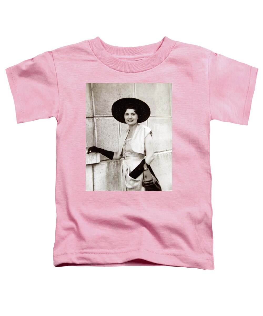 Woman Toddler T-Shirt featuring the photograph Femme Chic by Jessica Jenney
