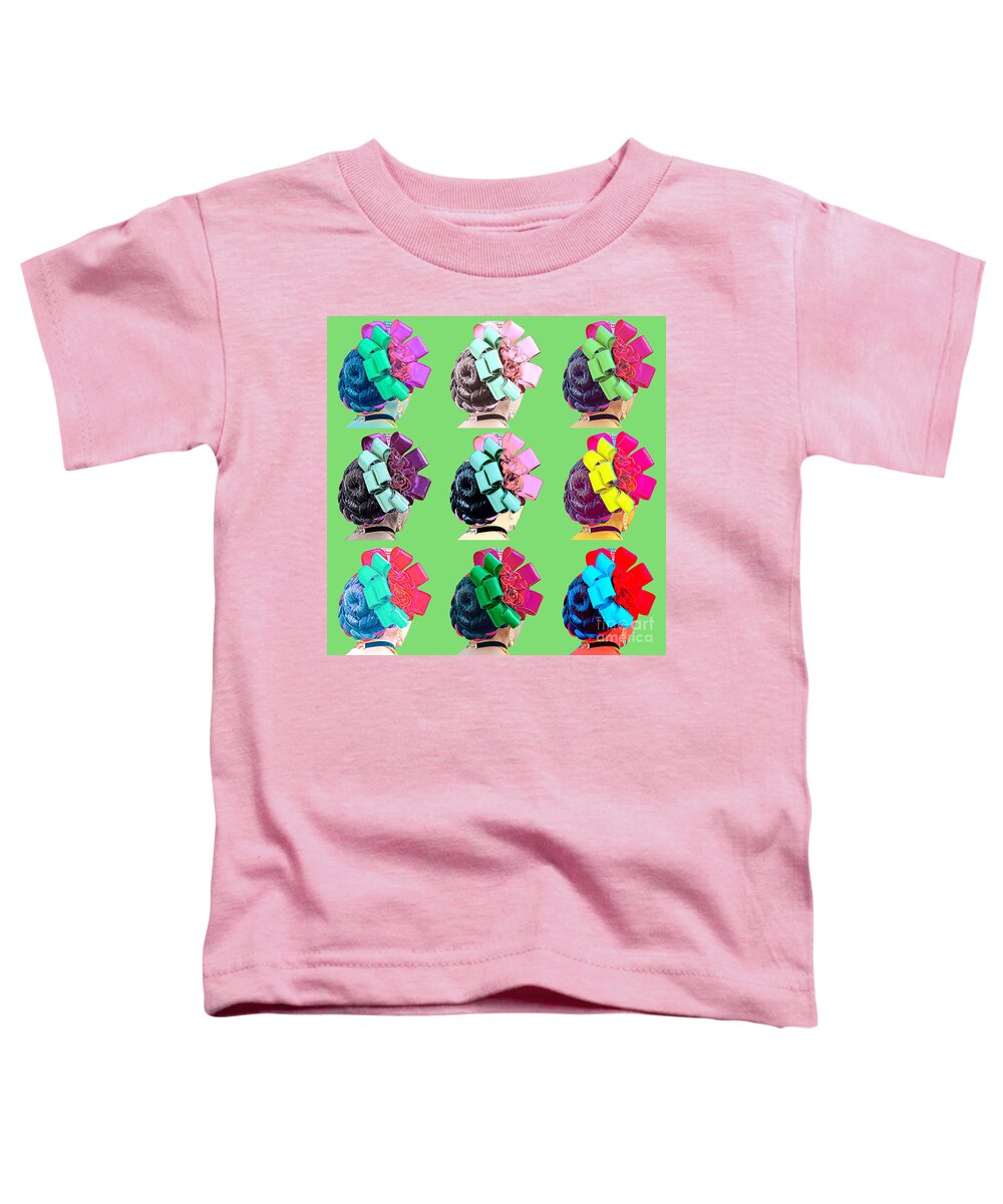 Art Toddler T-Shirt featuring the digital art Fiesta by Susan Vineyard