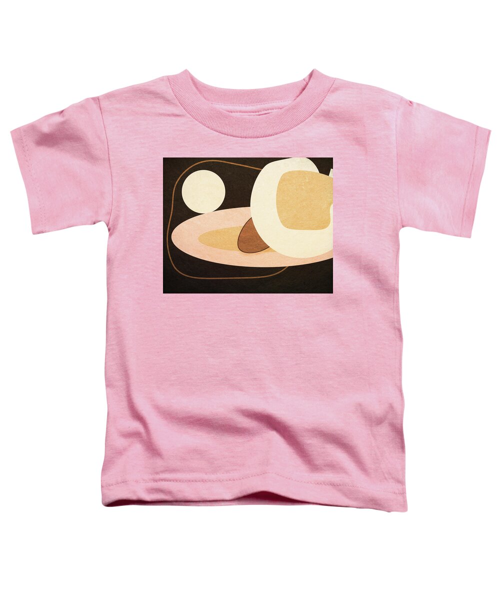 Flesh Toddler T-Shirt featuring the mixed media Flesh by Dan Sproul
