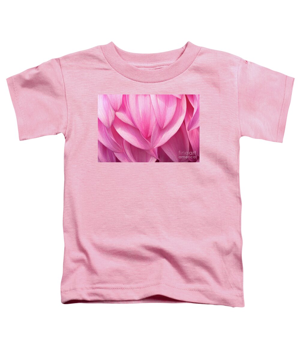 Dahlias Toddler T-Shirt featuring the photograph Flowing by Marilyn Cornwell