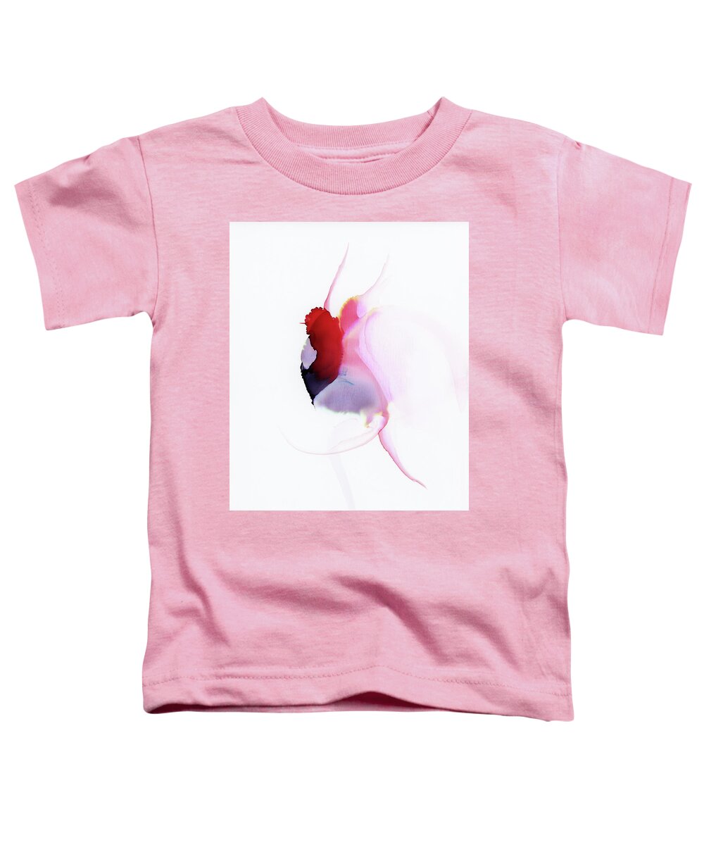 Alcohol Toddler T-Shirt featuring the painting Genesis 3 by KC Pollak