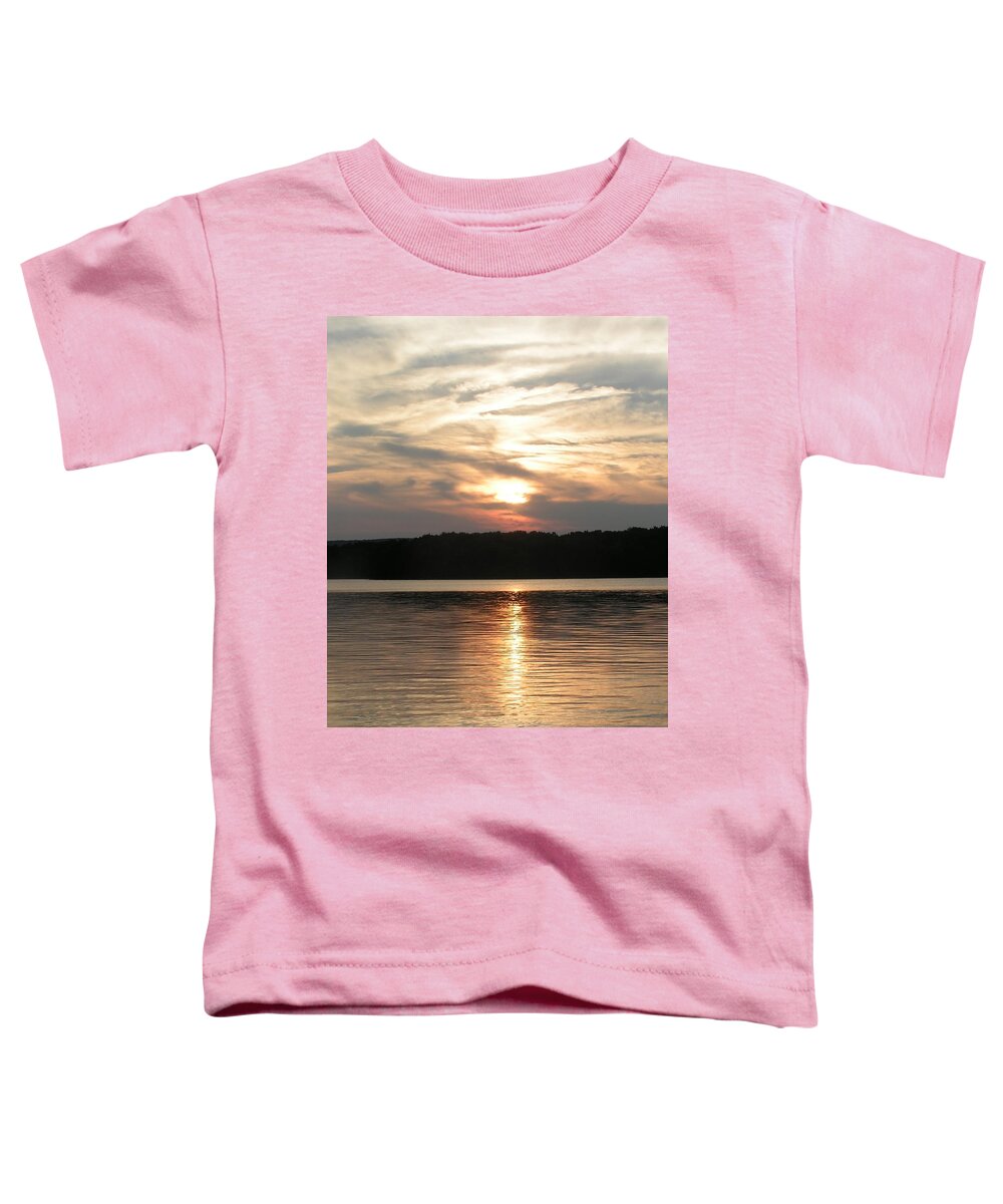Prince Gallitzin State Park Toddler T-Shirt featuring the photograph Golden Hour by Heather E Harman