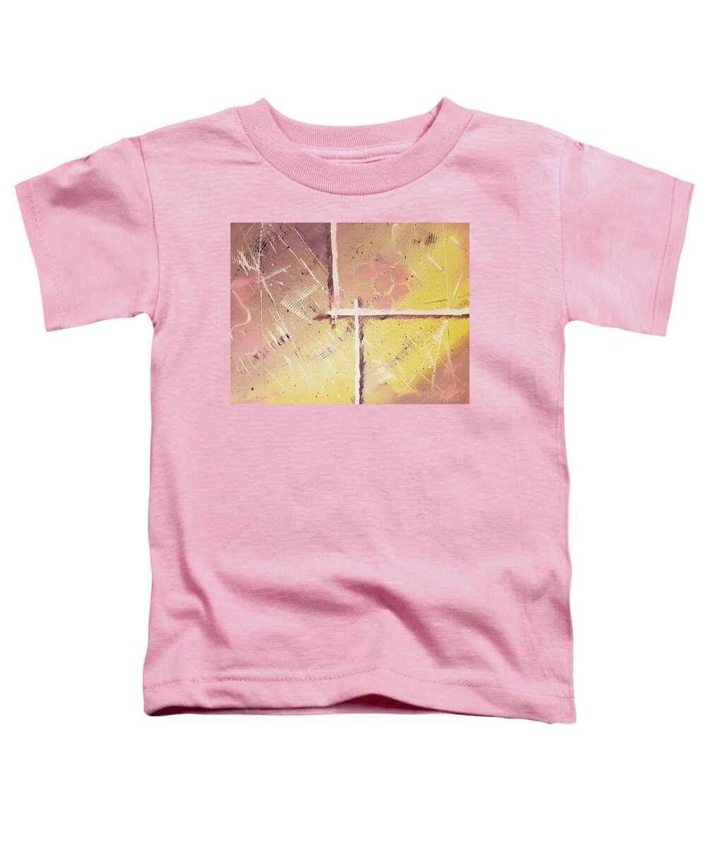  Toddler T-Shirt featuring the painting Grape Lemonade by Samantha Latterner
