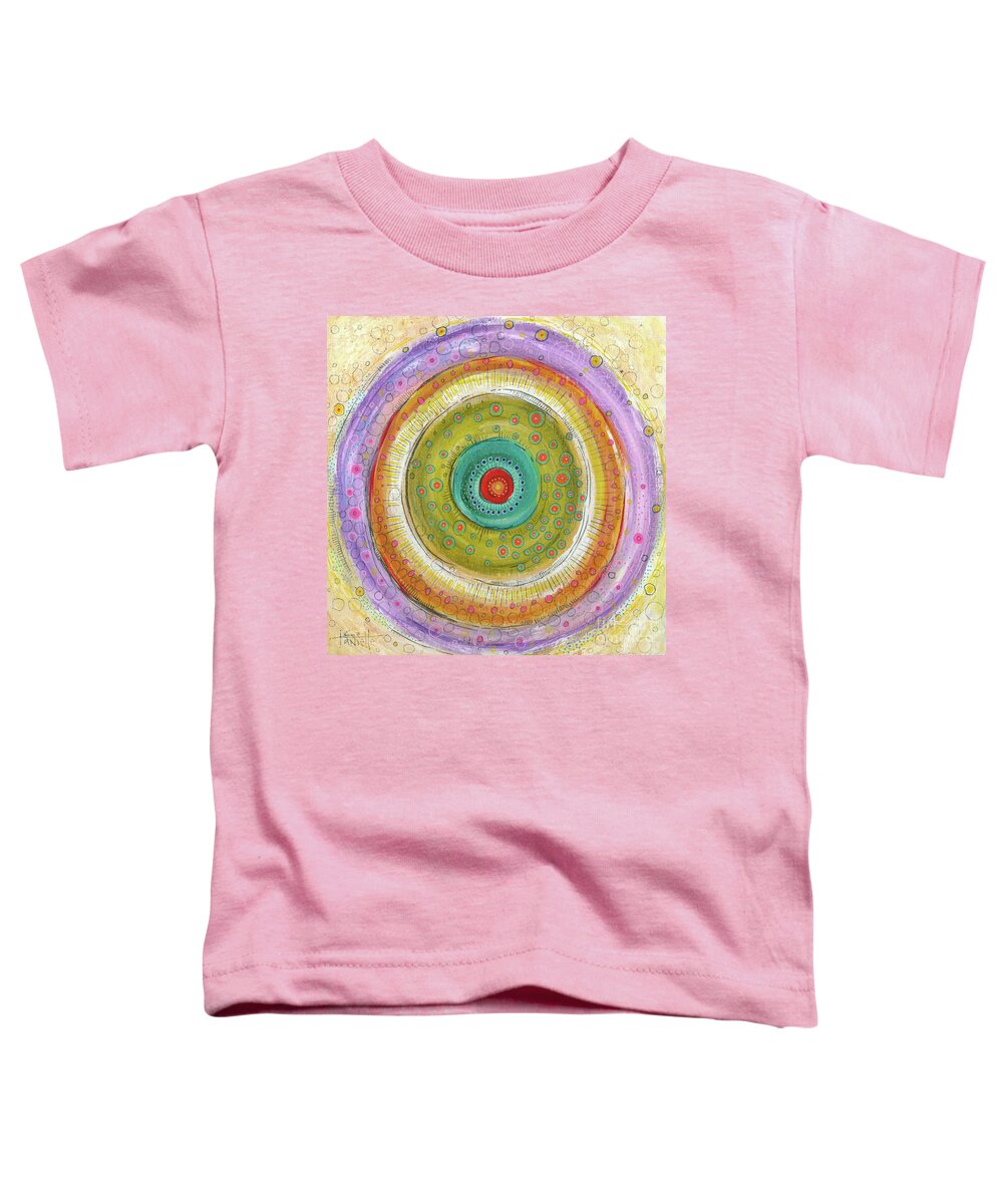 Healing Toddler T-Shirt featuring the painting I Am Healing by Tanielle Childers