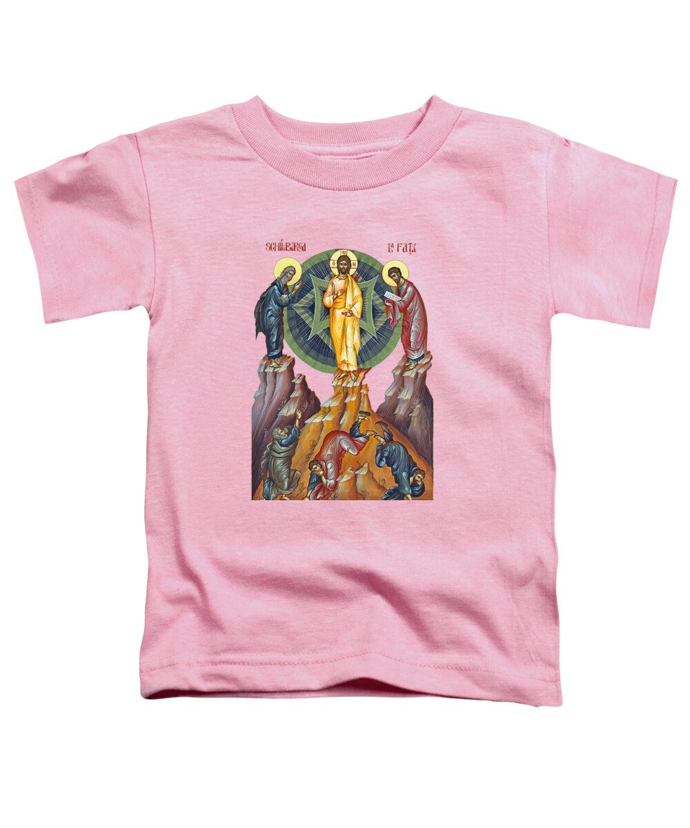 Jesus Christ Toddler T-Shirt featuring the photograph Jesus Christ in Orange by Munir Alawi
