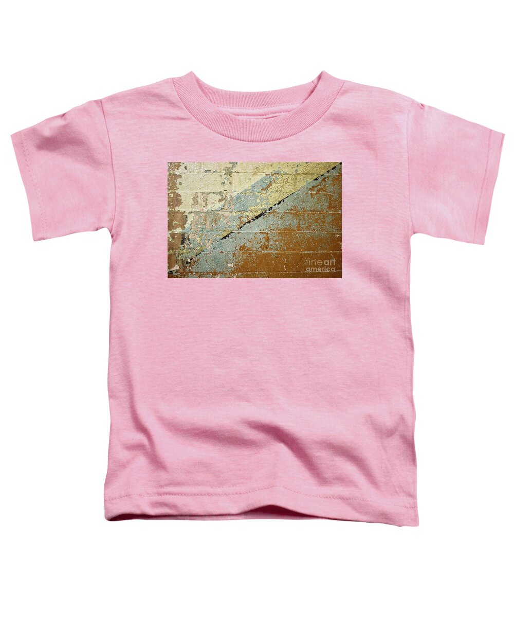 Wall Toddler T-Shirt featuring the photograph Line on a Wall by Flavia Westerwelle