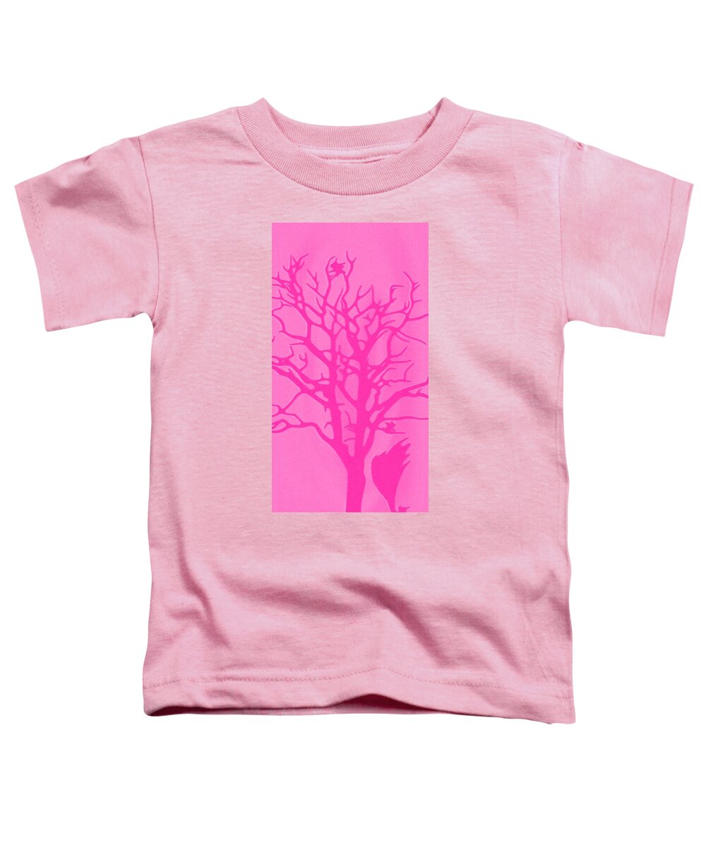 Tree Toddler T-Shirt featuring the digital art Lovely Fall by Auranatura Art