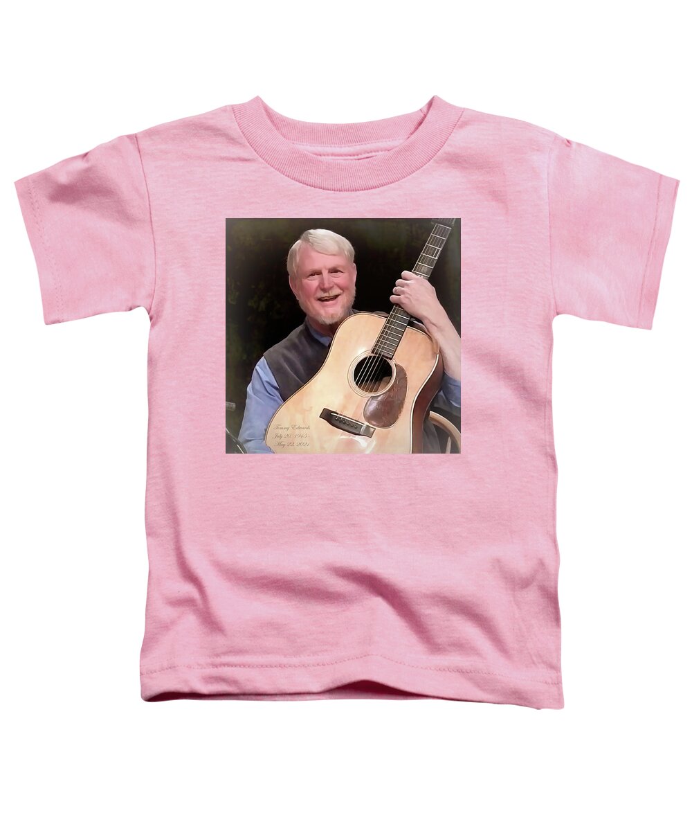 Bluegrass Toddler T-Shirt featuring the photograph Mr. Bluegrass, Tommy Edwards by Michael Frank