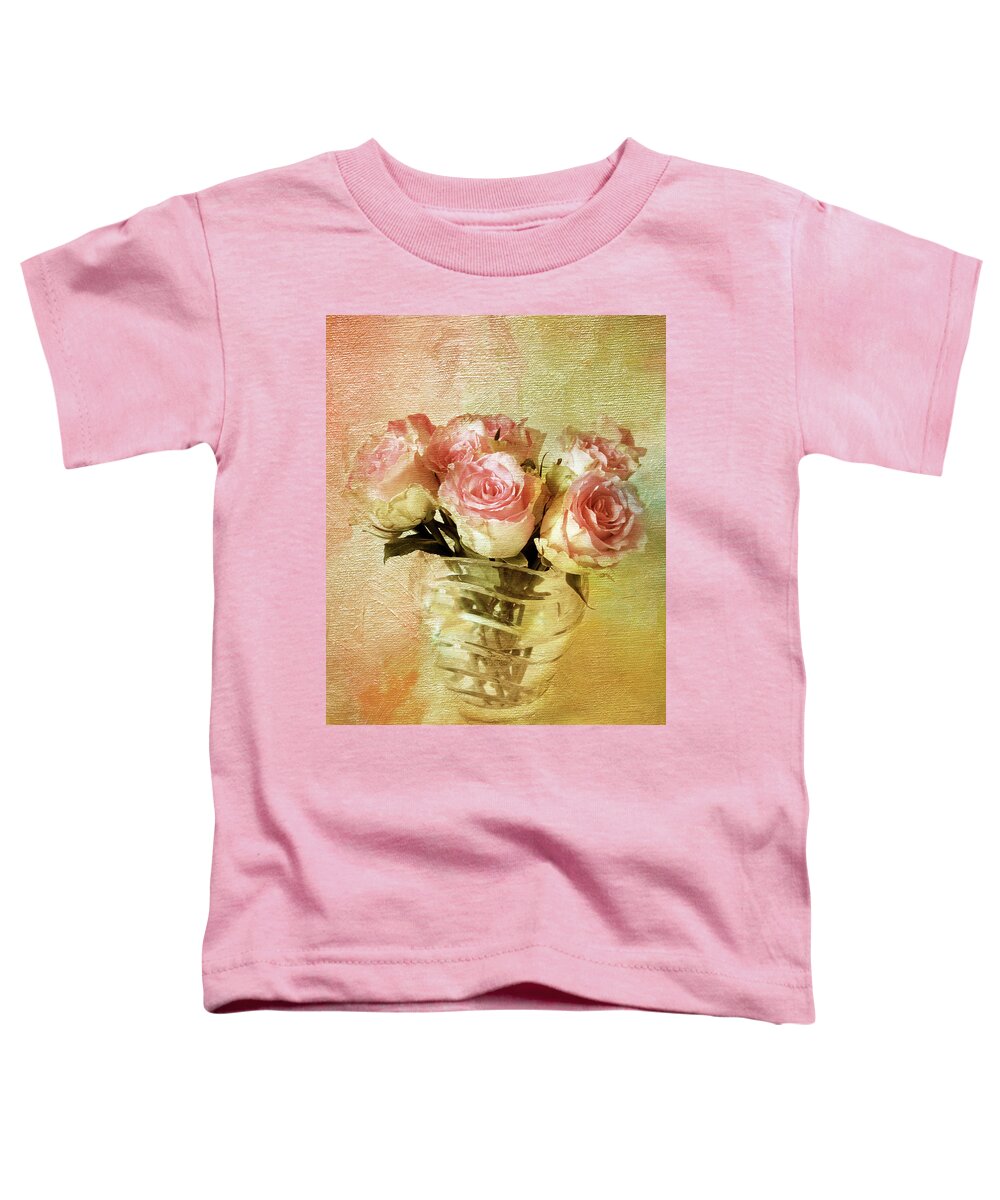 Flowers Toddler T-Shirt featuring the photograph Painted Roses by Jessica Jenney