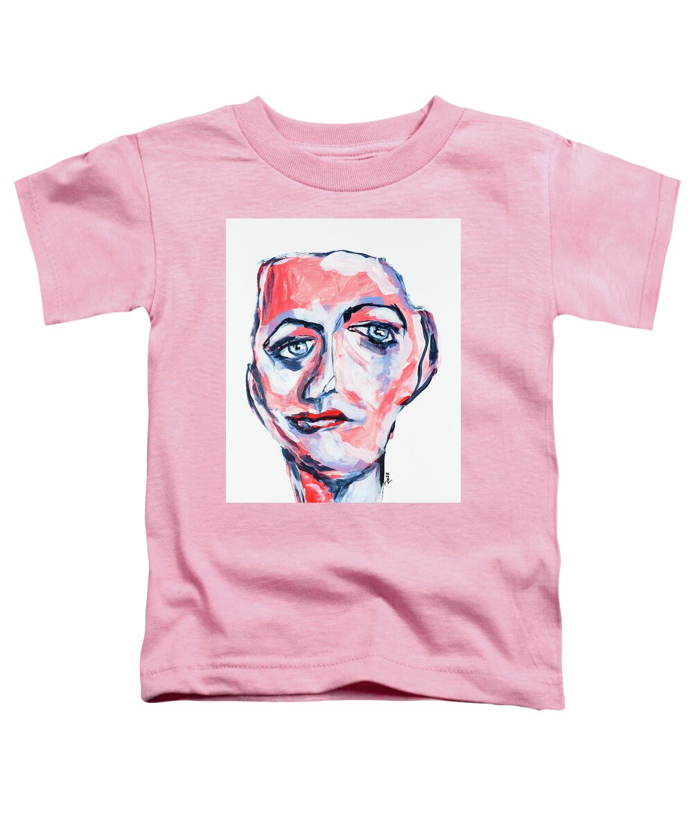 Reflection Toddler T-Shirt featuring the painting Reflection by Mark Ross