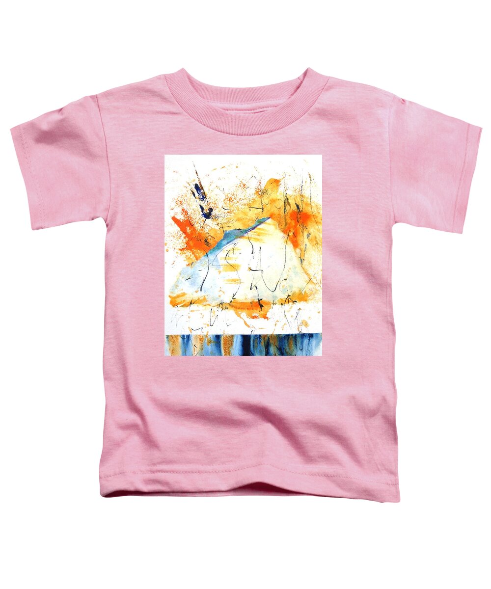Mixed Media Toddler T-Shirt featuring the mixed media Rescued by Dick Richards