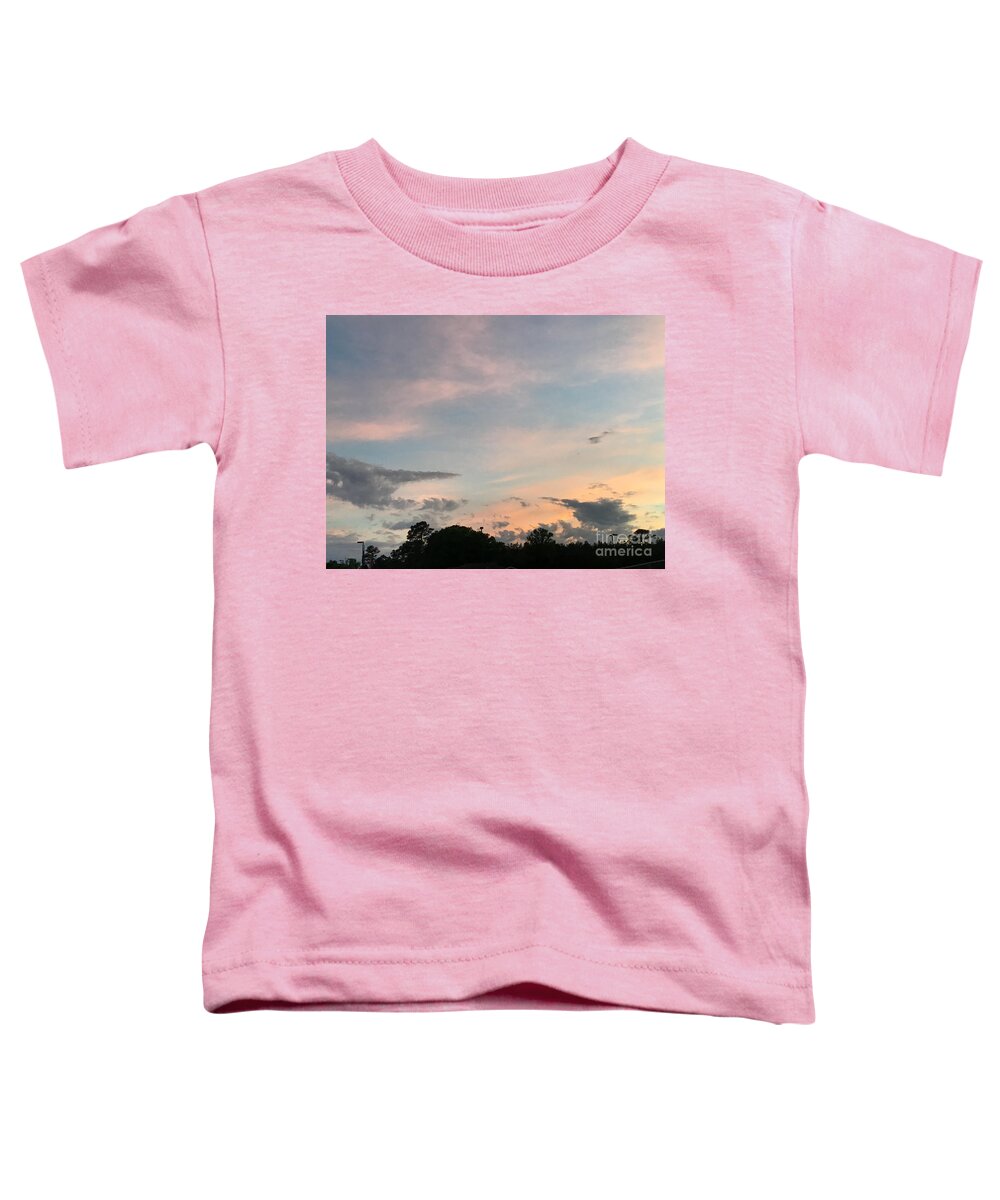 Clouds Toddler T-Shirt featuring the photograph Skyscapes Mood Series 2 by Catherine Wilson