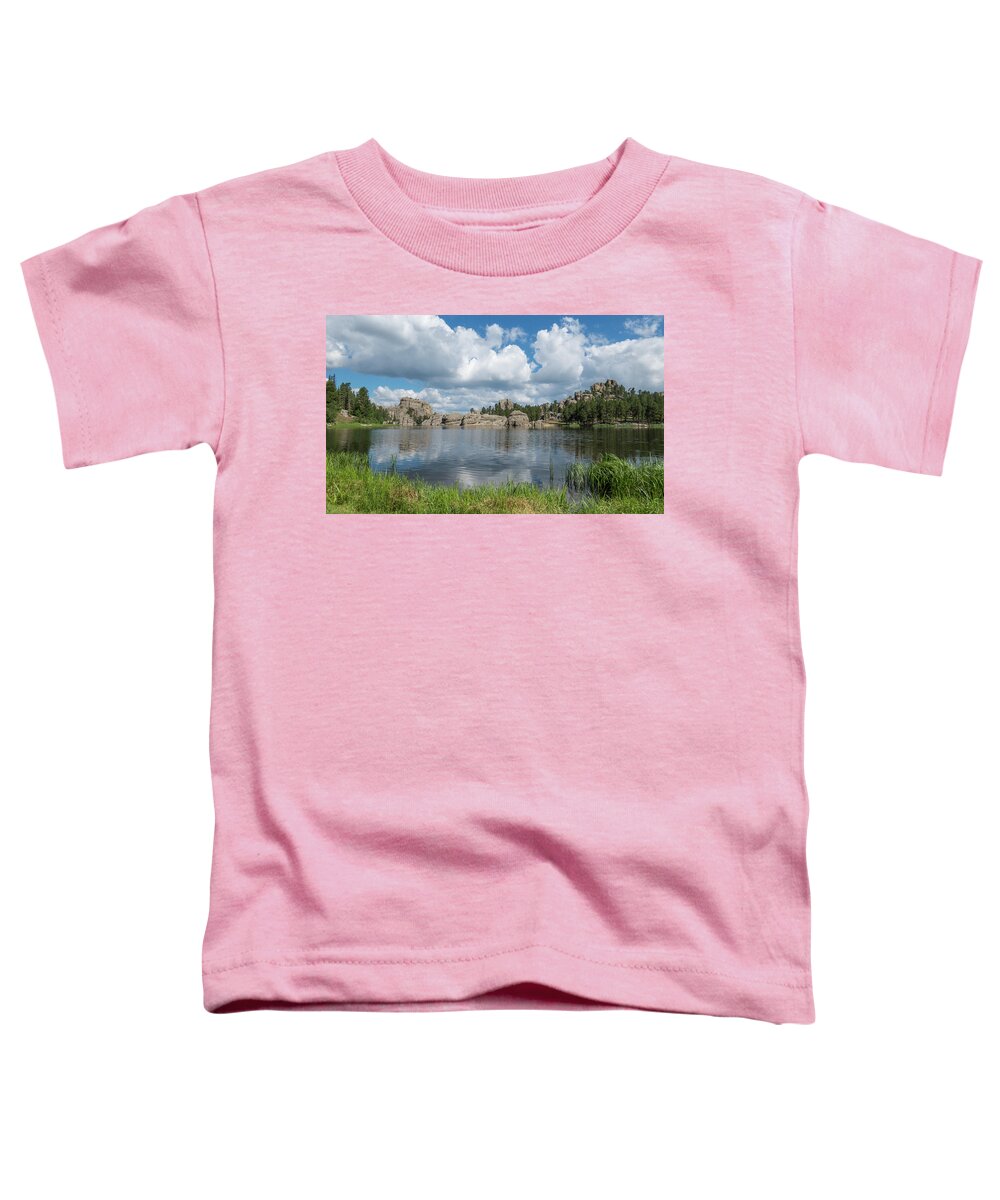 Scenic Toddler T-Shirt featuring the photograph Sylvan Lake South Dakota by Patti Deters