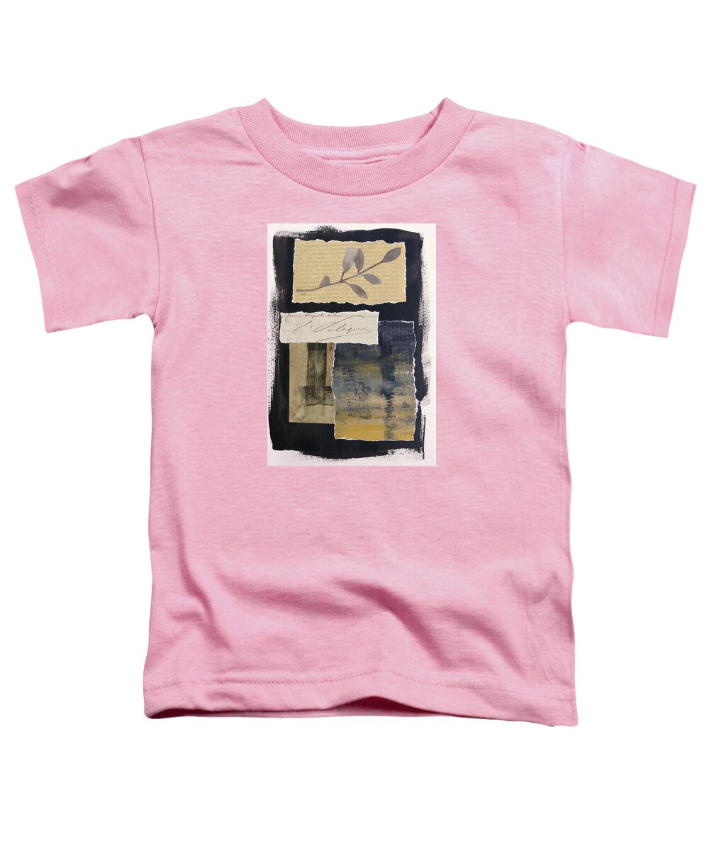Mixed-media Toddler T-Shirt featuring the mixed media The Signature by MaryJo Clark