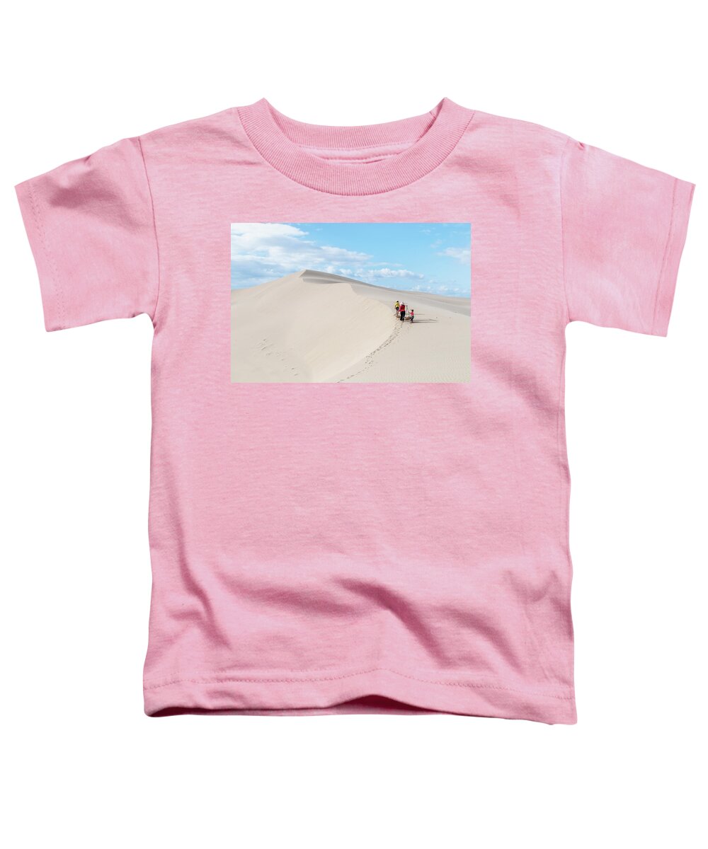 Awesome Toddler T-Shirt featuring the photograph The white sand area by Khanh Bui Phu