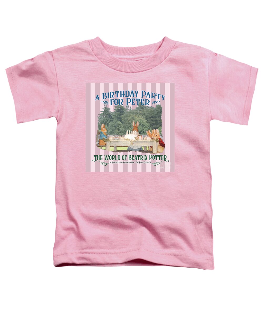 Beatrix Potter Toddler T-Shirt featuring the photograph The World of Beatrix Potter by Brian Watt