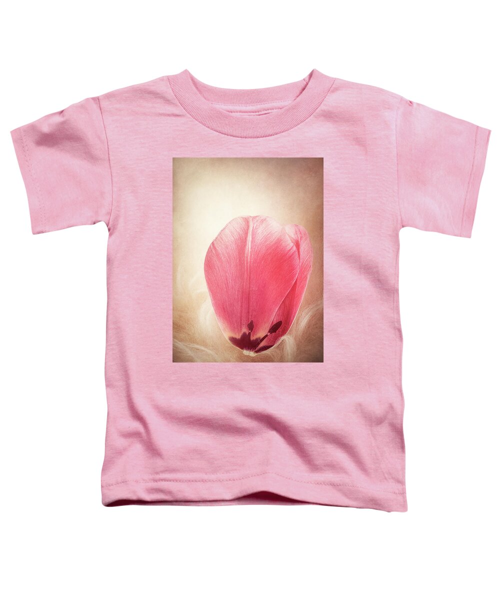 Petal Toddler T-Shirt featuring the photograph Tulip Petal by Philippe Sainte-Laudy