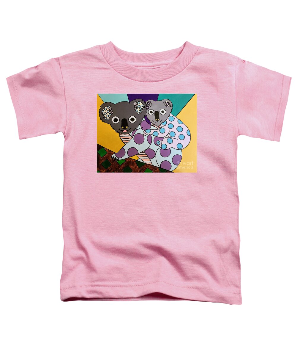 Pop Art Toddler T-Shirt featuring the photograph Two Ozzies by Elena Pratt
