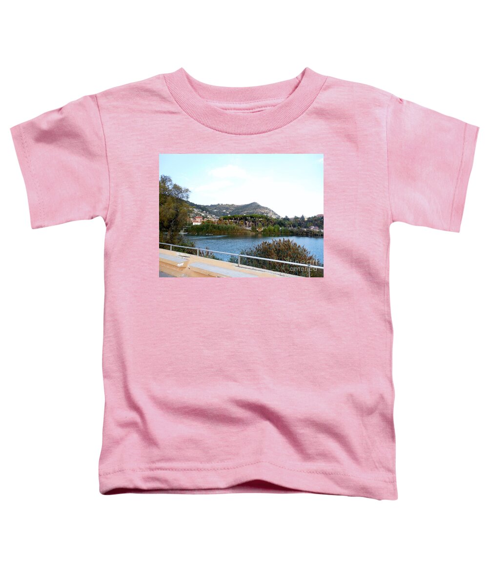 Ventimiglia Toddler T-Shirt featuring the photograph Ventimiglia Walk by Aisha Isabelle
