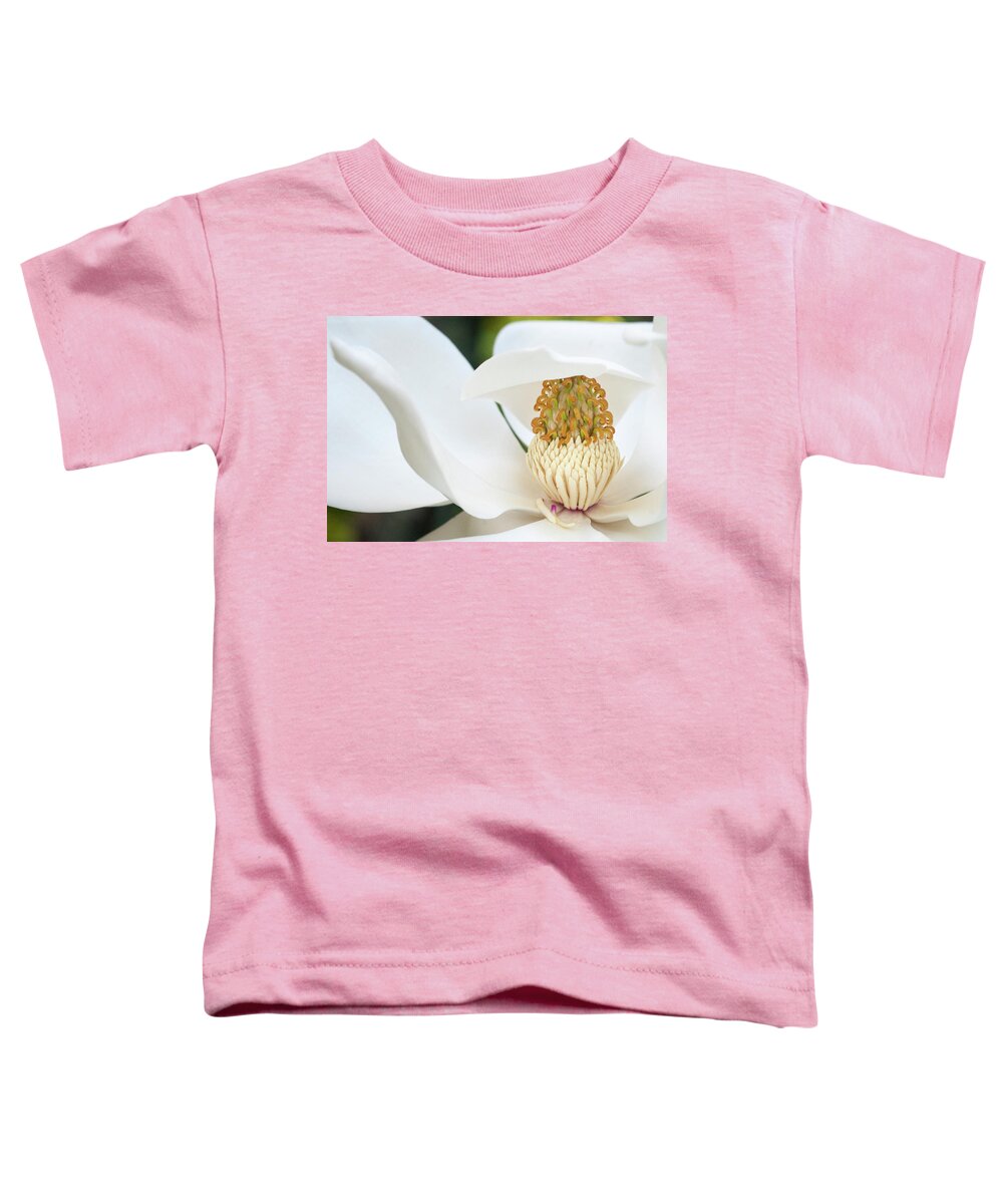 Magnolia Toddler T-Shirt featuring the photograph Waving Magnolia by Melissa Southern