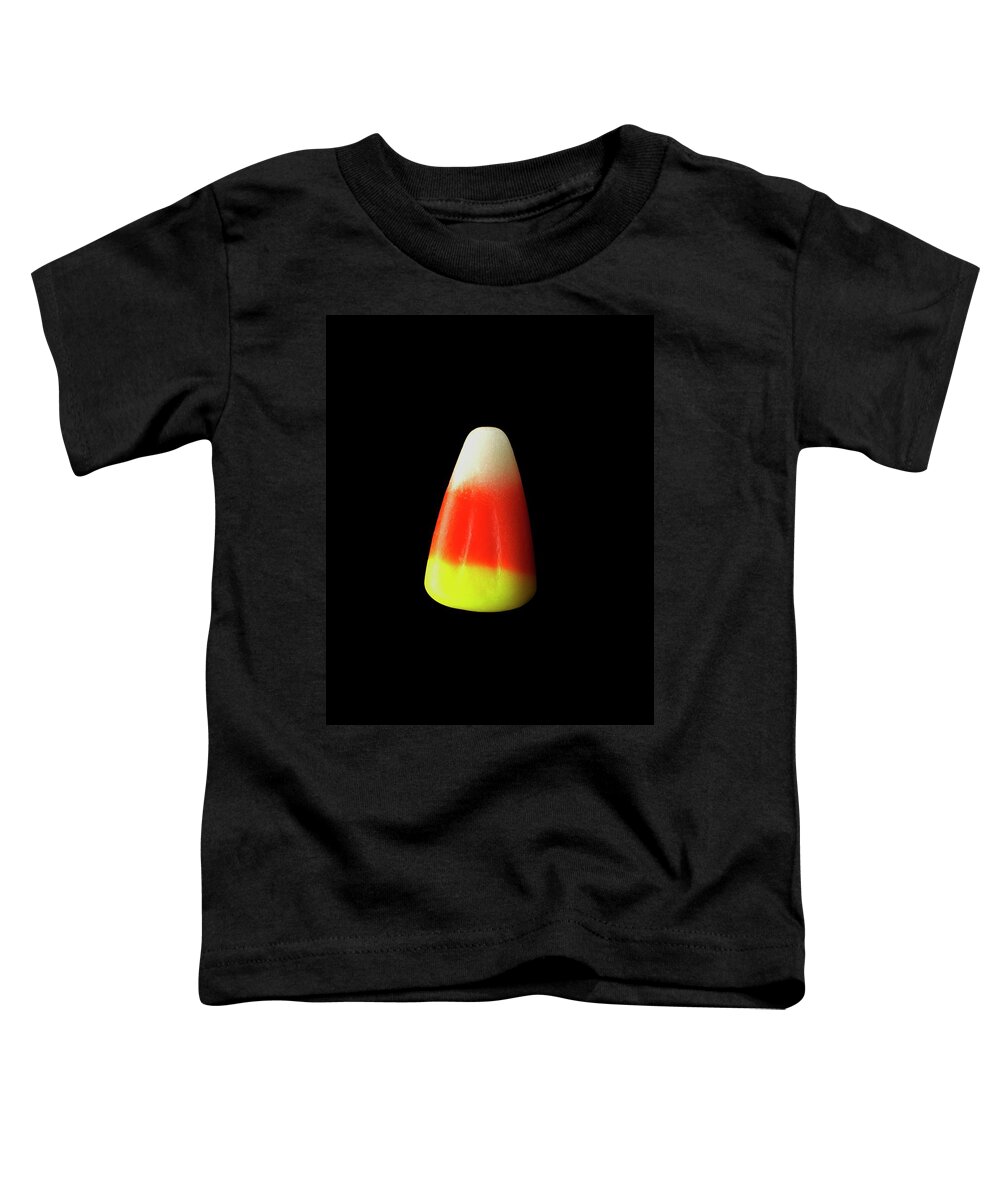 Cooking Toddler T-Shirt featuring the photograph Candy Corn by Romulo Yanes