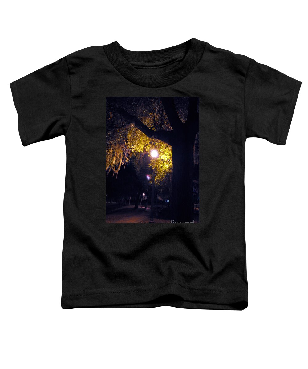 Davenport Toddler T-Shirt featuring the photograph Davenport at Night #2 by George D Gordon III