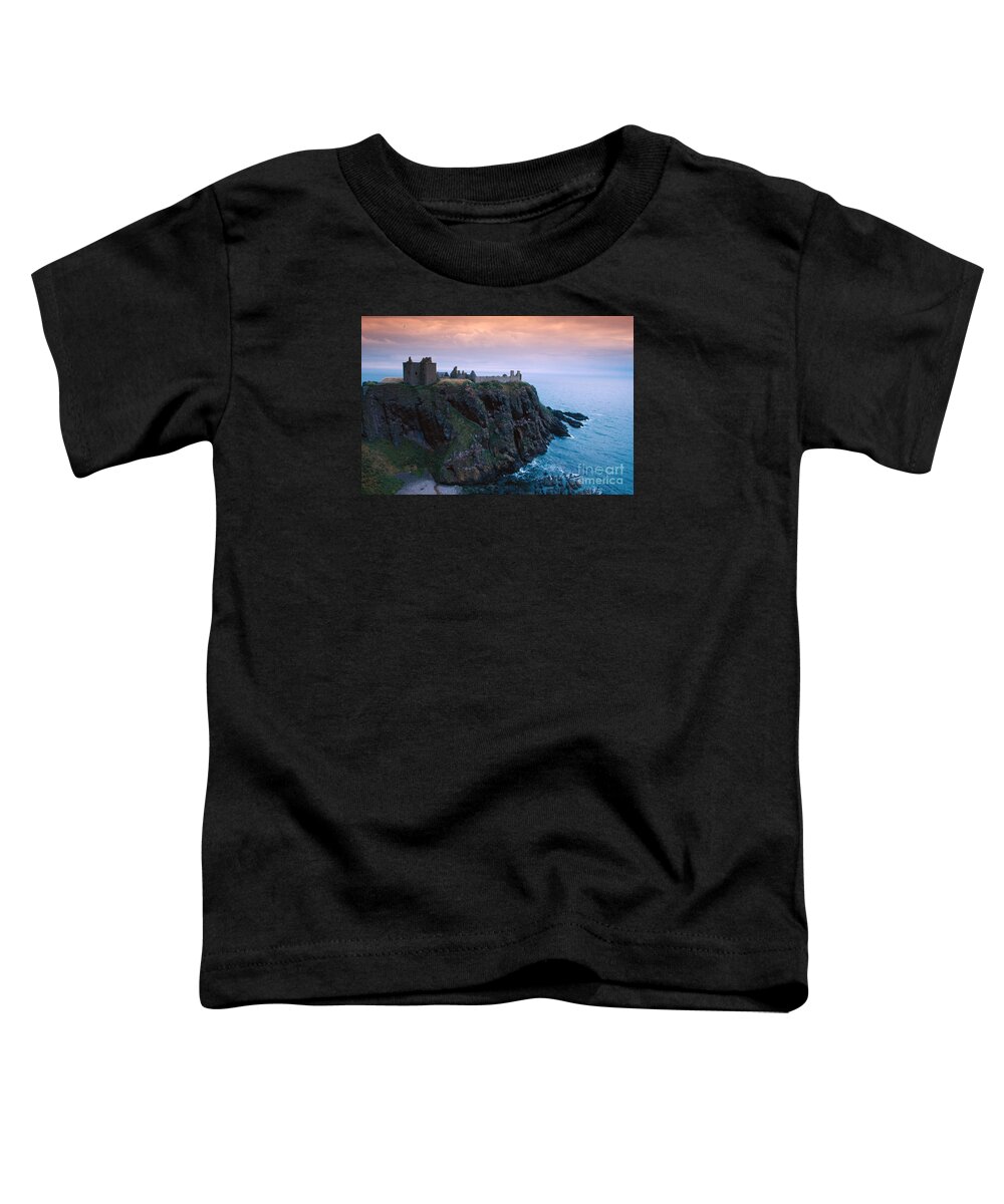 Dunnottar Toddler T-Shirt featuring the photograph Dunnottar Castle #2 by Riccardo Mottola