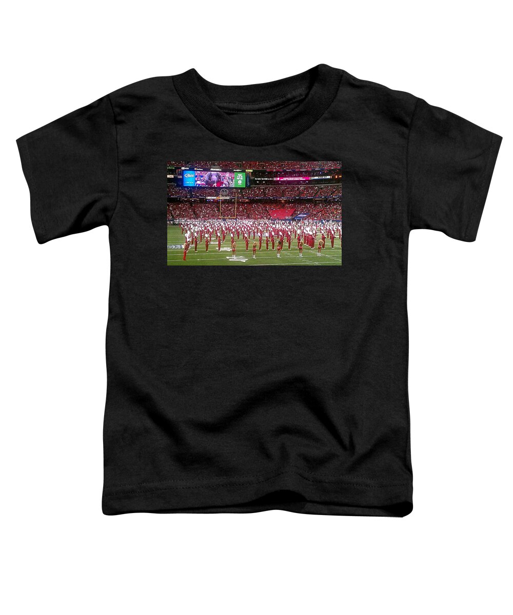Gameday Toddler T-Shirt featuring the photograph Million Dollar Band #6 by Kenny Glover