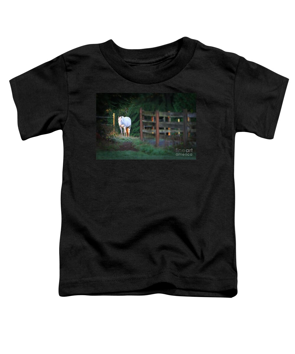 Illuminating Toddler T-Shirt featuring the photograph Sunkissed by Michelle Twohig