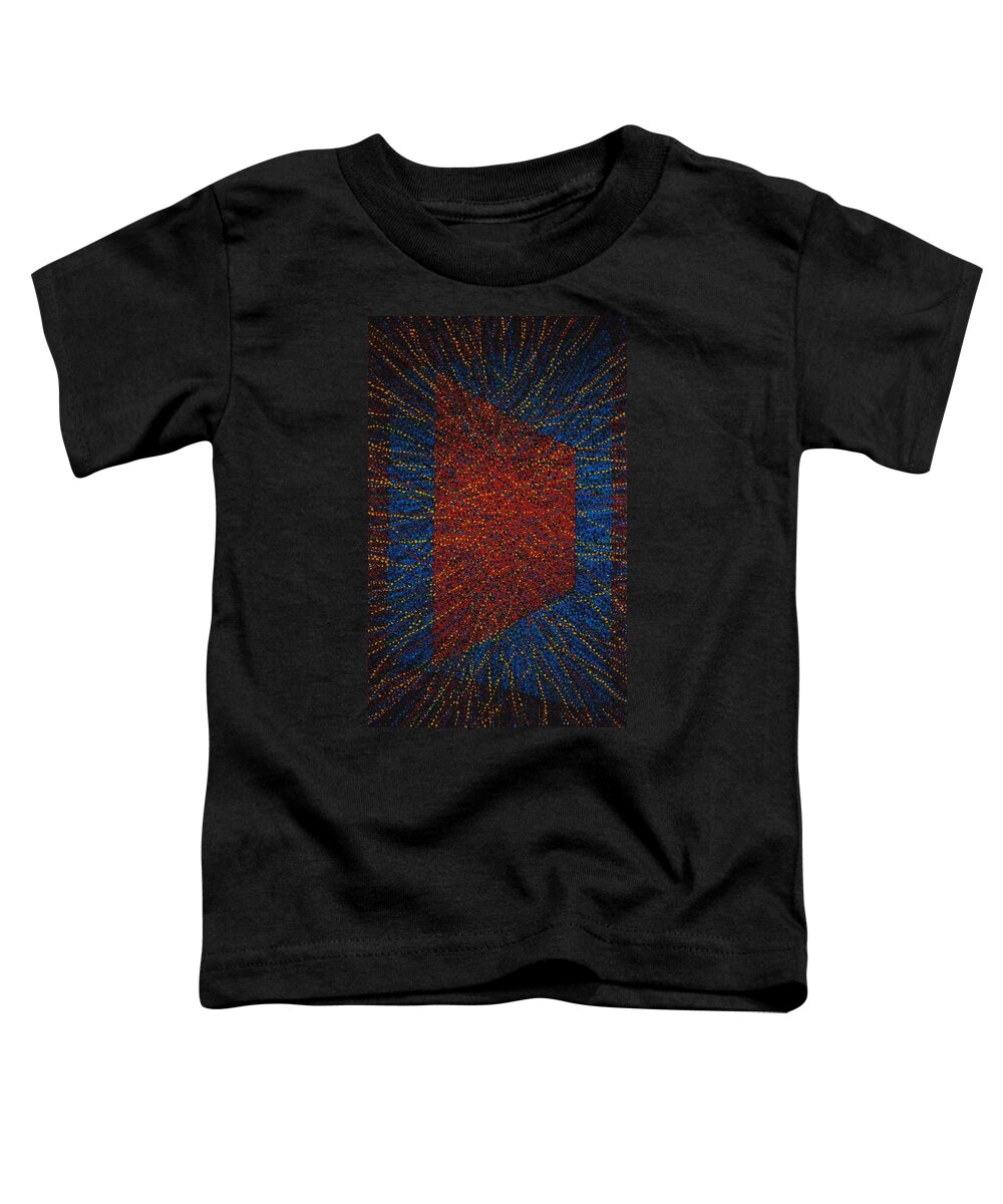 Inspirational Toddler T-Shirt featuring the painting Mobius Band #15 by Kyung Hee Hogg